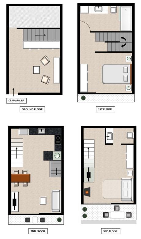 Tortora - Casa En El Centro Con Vistas Al Mar Villa Кадакес Екстериор снимка